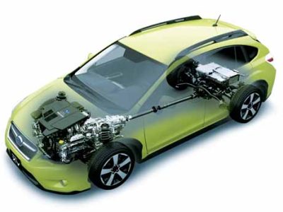 SUBARU’s FIRST HYBRID SYSTEM UNVEILED IN JAPAN