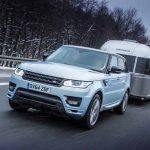 ICY TOWING TEST FOR RANGE ROVER SPORT HYBRID